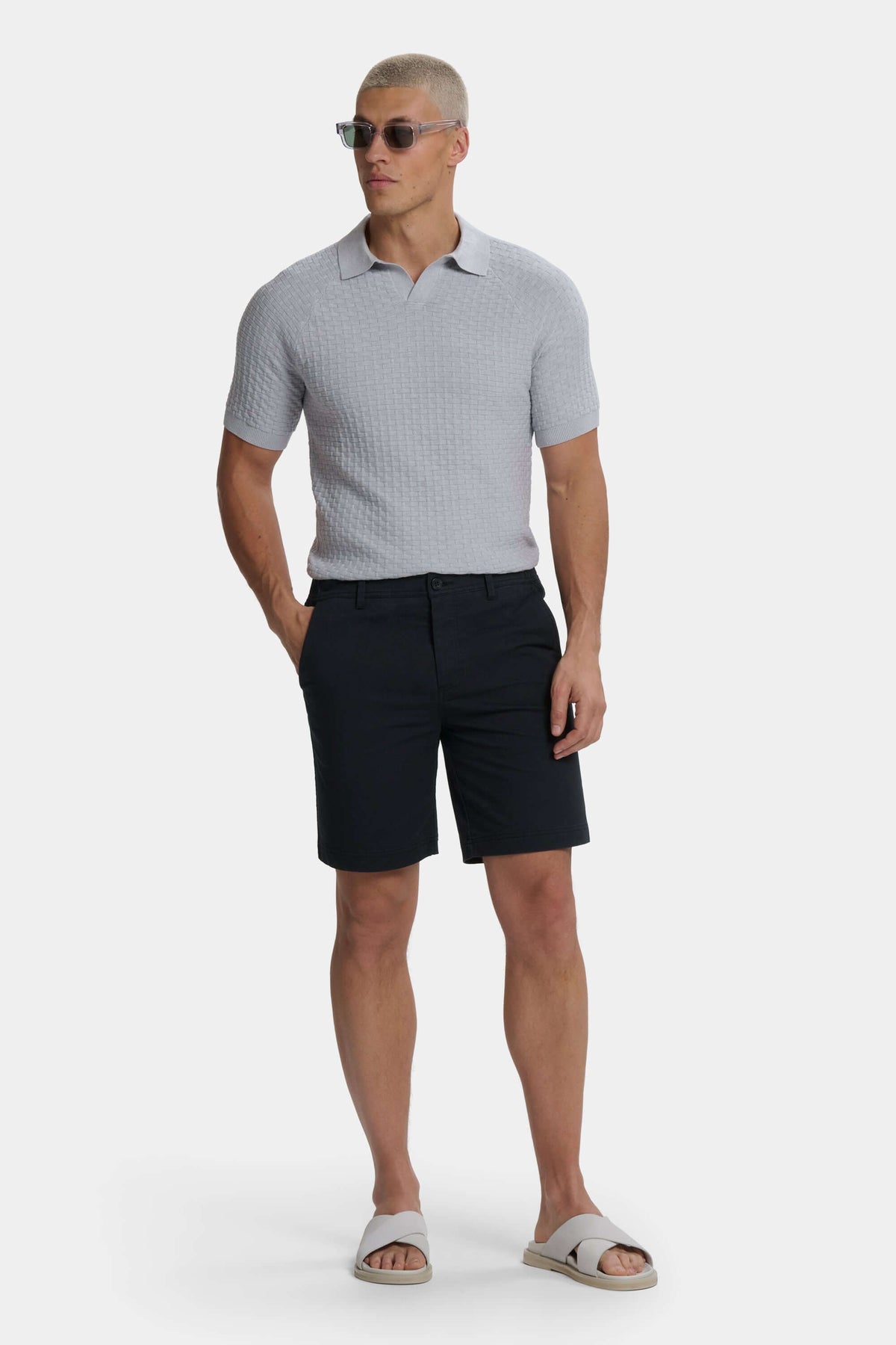 Cavo Short Sleeve Polo by SATRI & CO. – product view 14