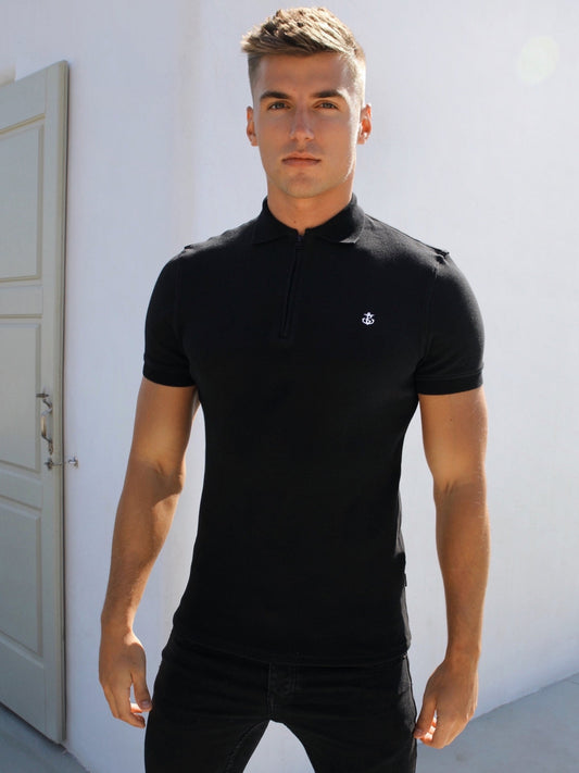 Aspen Polo - Black by SATRI & CO. – product view 2