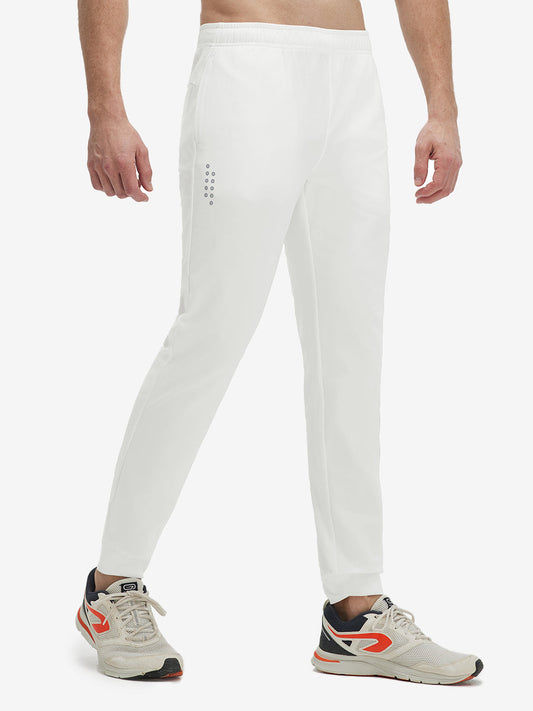 Men's Lightweight Stretch Mesh Joggers – Secure Zip Pockets, Adjustable Drawstring Waist