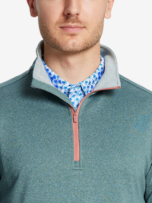 Men's Moisture-Wicking Quarter Zip Pullover – view 2