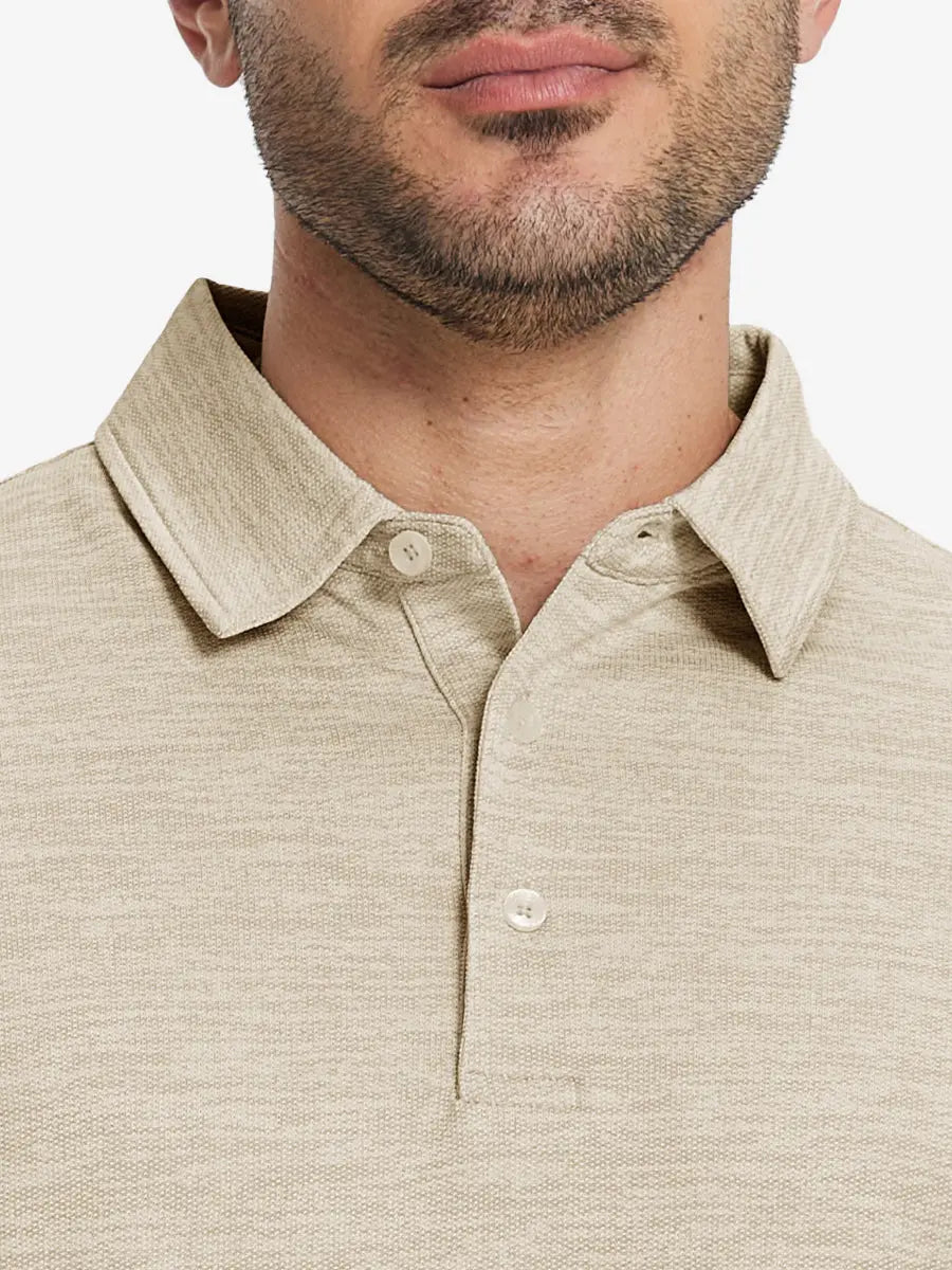 Men's Stretch Heather Golf Polo Shirt – view 20