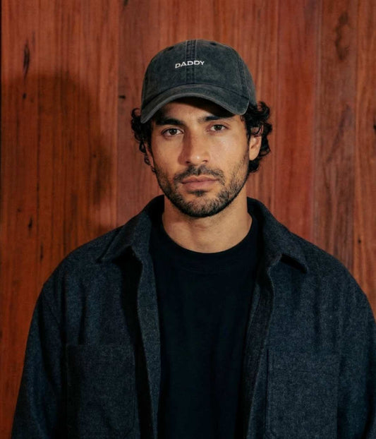 Daddy Men's Embroidered Washed Cotton Baseball Cap – view 2