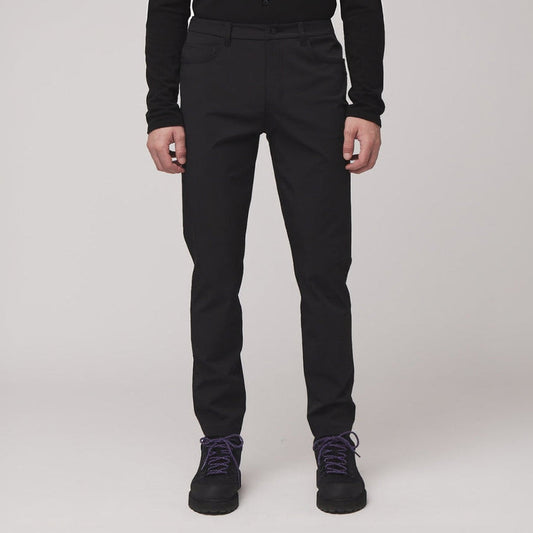 Men's Bi-Stretch Twill 5-Pocket Trousers – Wrinkle and Abrasion Resistant, Travel-Ready Everyday Pant