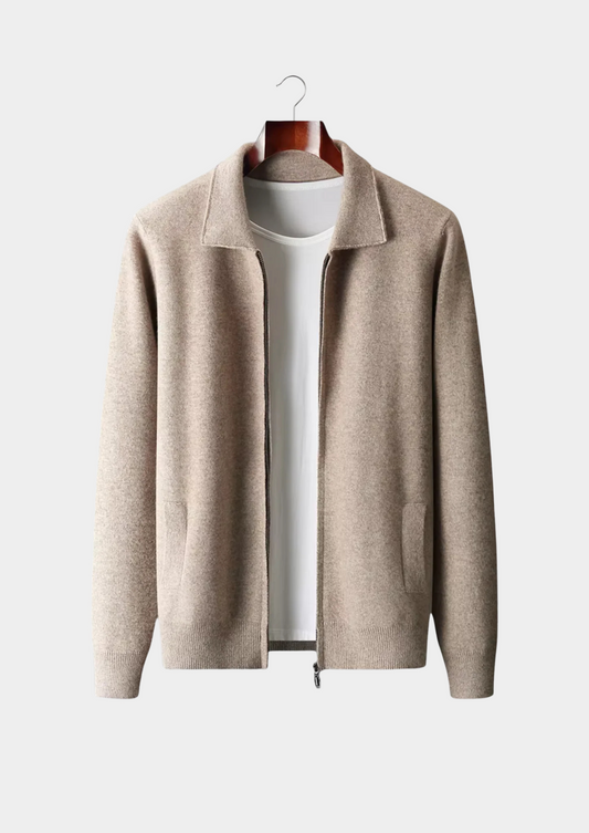 Men's Everyday Zip Polo Cardigan for Desk to Dinner – view 2