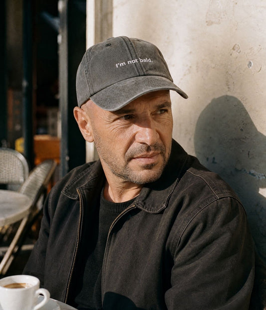 Bald Men's Washed Cotton Baseball Cap – view 2