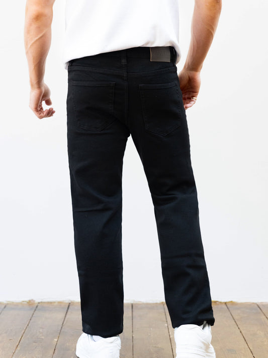 Vol.13 Straight Jeans - Black by SATRI & CO. – product view 2