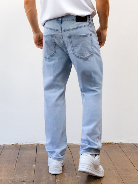Vol.15 Loose Fitting Jeans - Blue by SATRI & CO. – product view 2