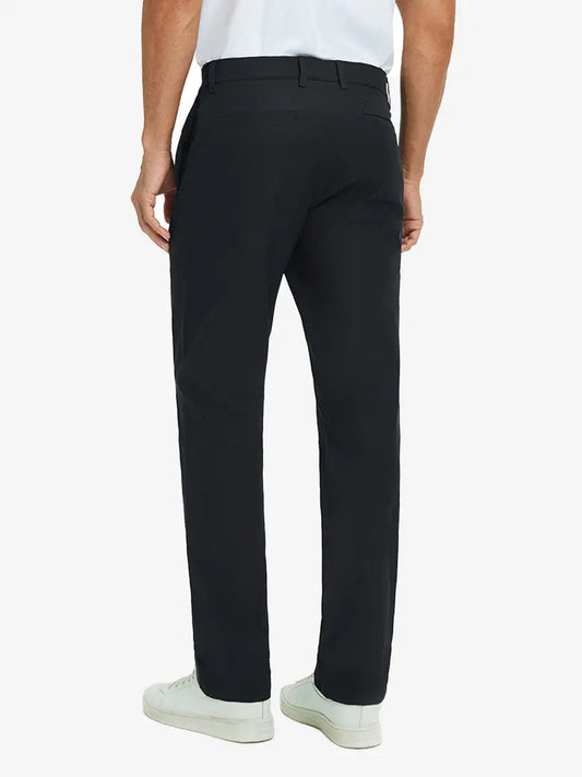 Men's Water-Repellent Stretch Golf Trousers – Eight-Pocket Design, Breathable Moisture-Wicking | Black, Indigo, Dark Grey, Khaki