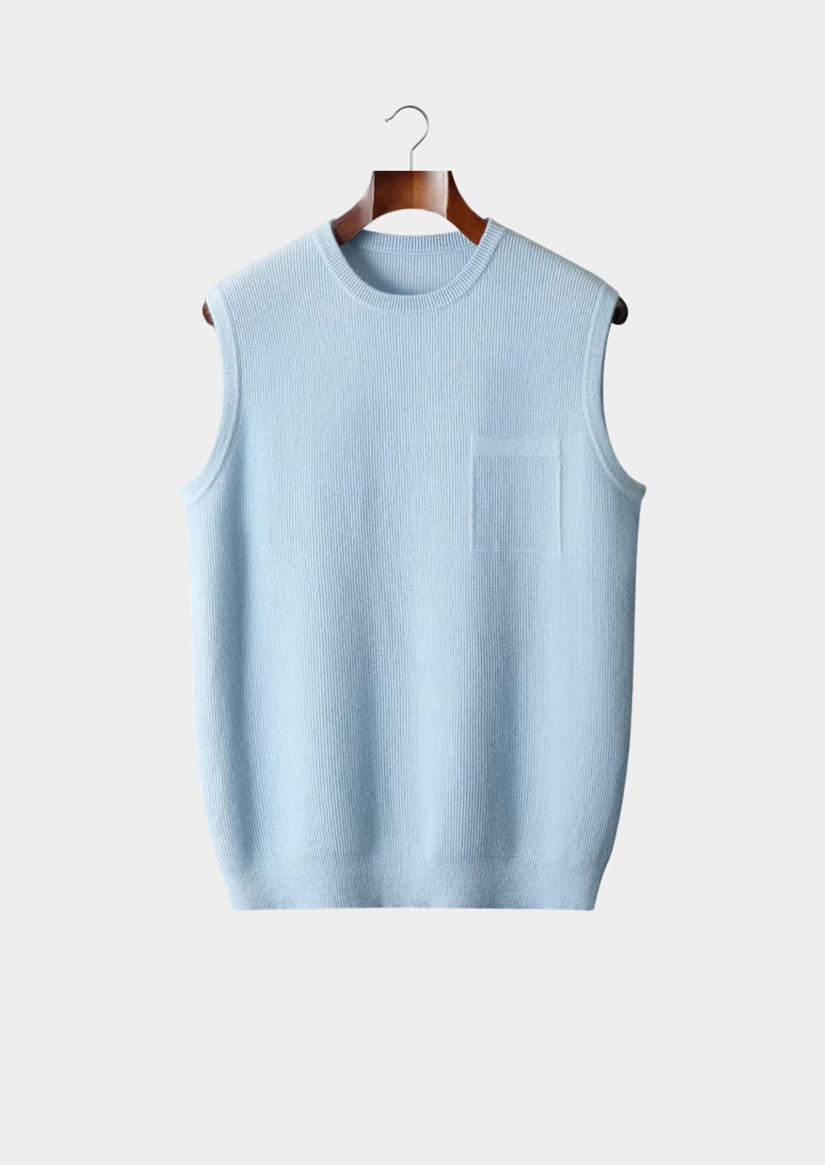 Men's Sleeveless Layering Knitted Vest for Shirts – view 6