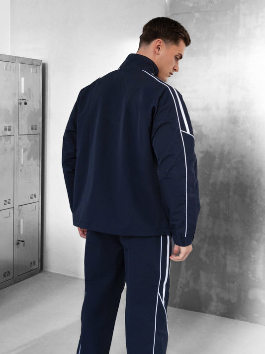 Track Active Jacket - True Navy by SATRI & CO. – product view 2