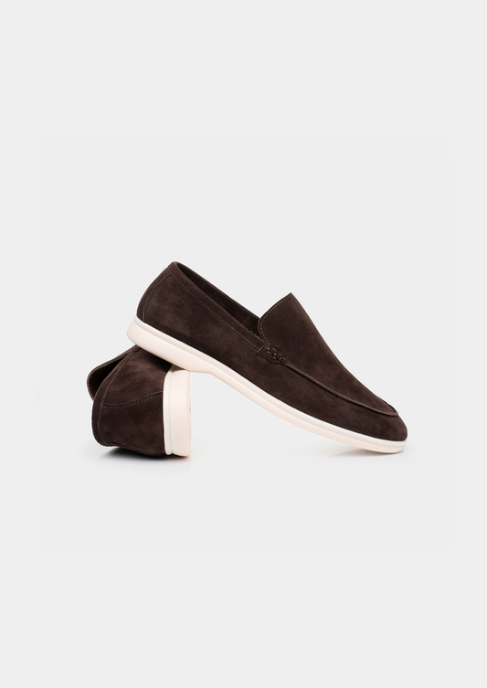 Marina Men's Slip-On Loafers in Coffee – view 2