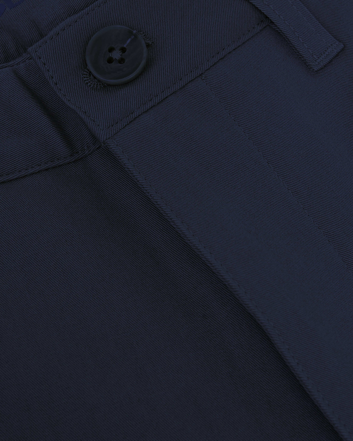 Men's Stretch Cotton Twill Shorts – Wrinkle-Resistant, Moisture-Wicking, Durable Slim Fit | Navy