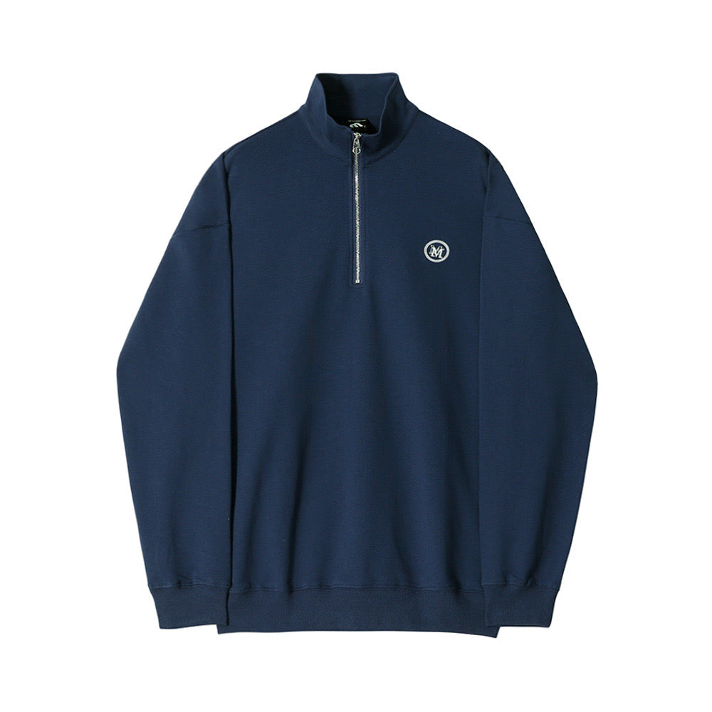 Seoul Men's Cotton Half Zip Sweatshirt – view 5