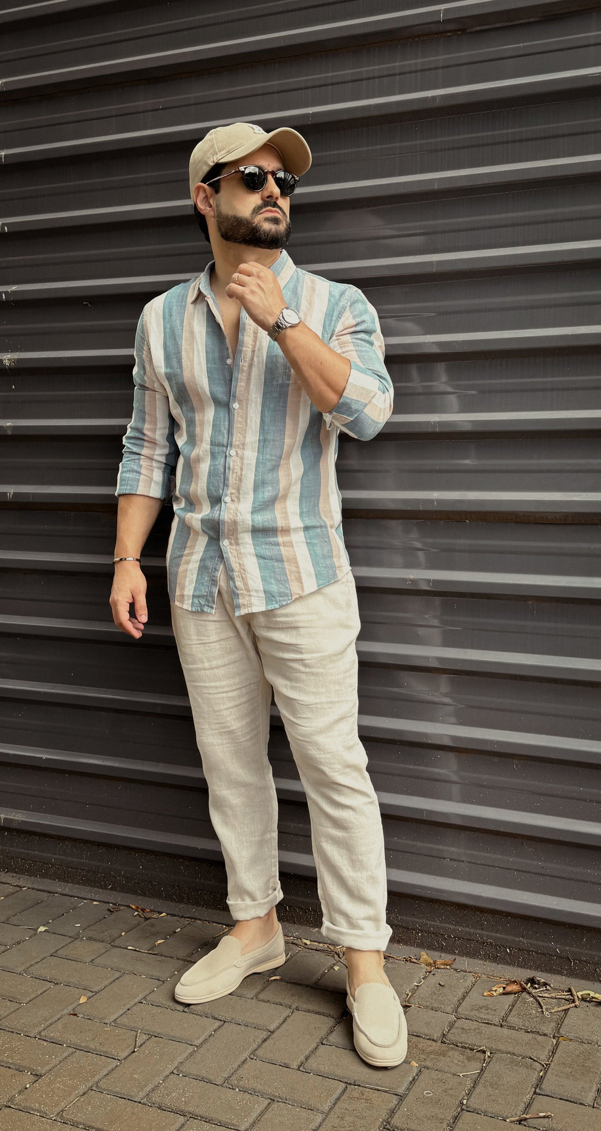 Linen Trousers – S051 by SATRI & CO. – product view 9