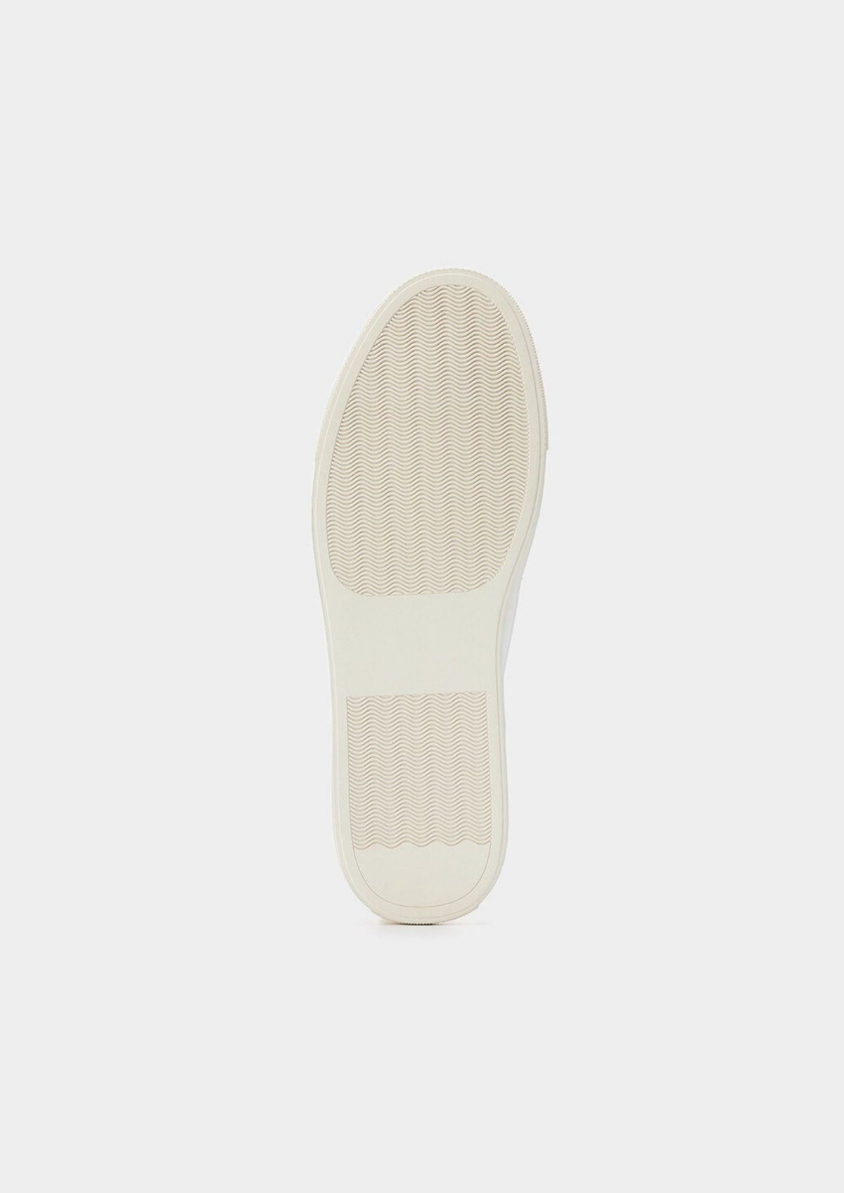 Ivory Essential Leather Trainer by SATRI & CO. – product view 5