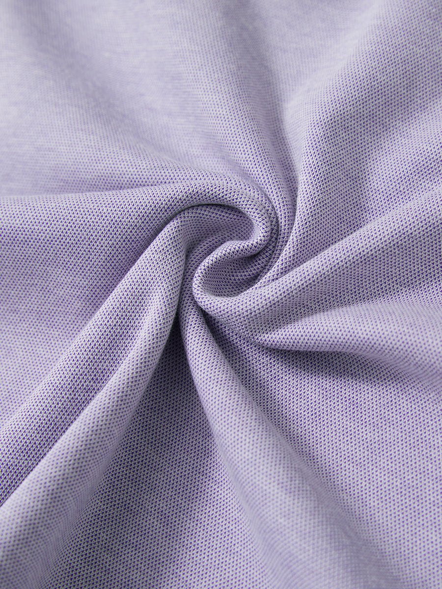 Men's Two-Tone Pique Cotton Blend Quarter Zip – view 56