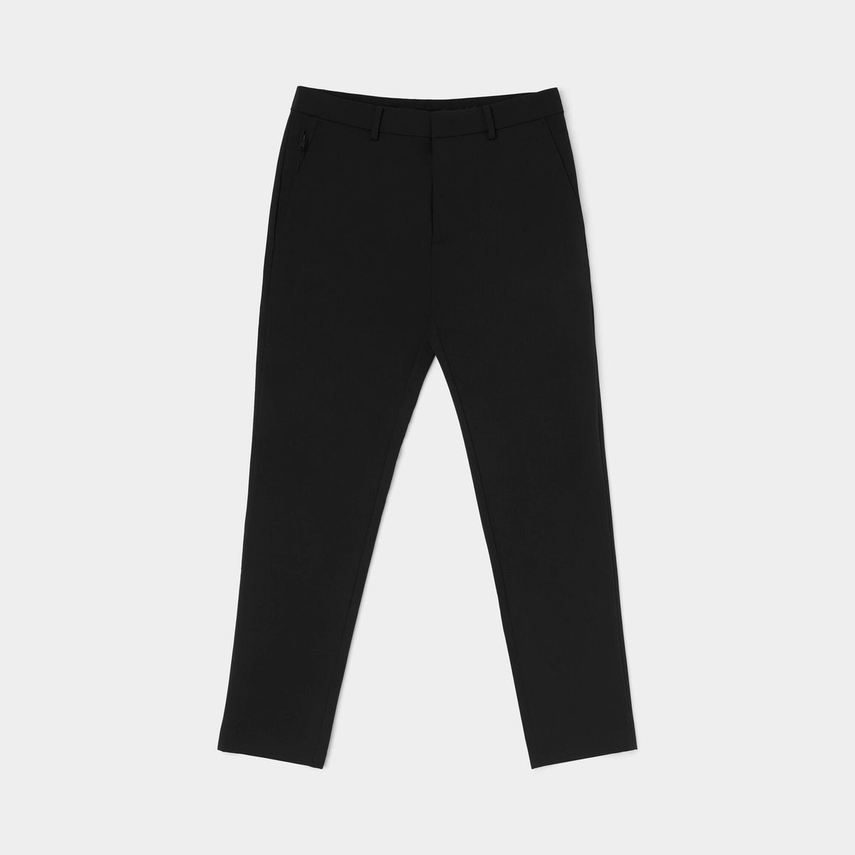 Men's Slim Stretch Twill Trousers – Durable Abrasion-Resistant Fabric, Wrinkle Resistant for Travel