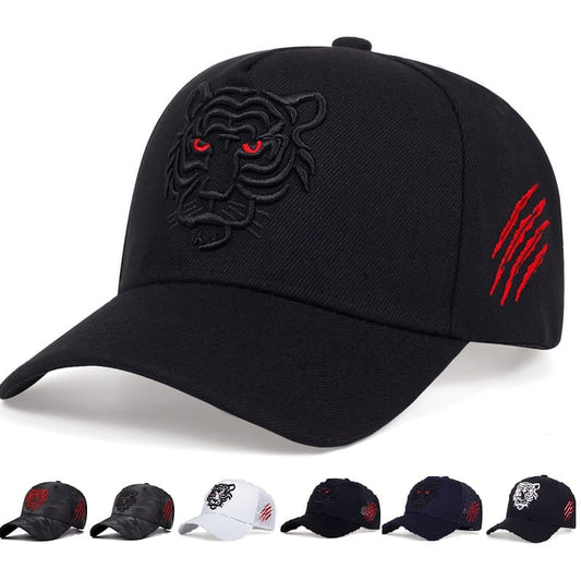 Black Tiger Men's Cotton Baseball Cap – view 2