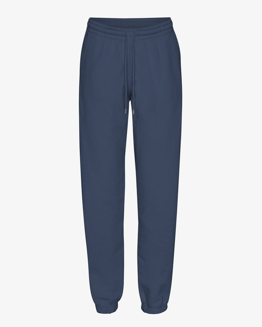 Men's Organic Cotton Sweatpants – Relaxed Fit, Straight Slightly Tapered Leg | Petrol Blue