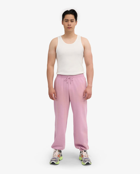 Men's Organic Cotton Relaxed Sweatpants in Cherry Blossom – view 2