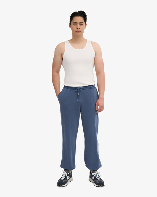 Men's Organic Cotton Relaxed Sweatpants in Neptune Blue – view 2