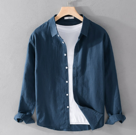 Conrado Linen Shirt by SATRI & CO. – product view 2