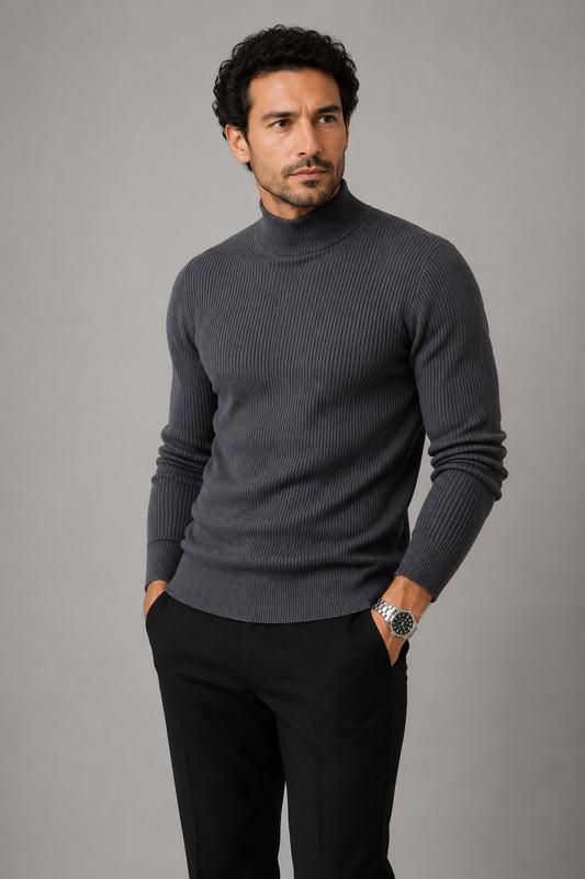 Montana Men's Fitted Cotton Stretch Jumper – view 1