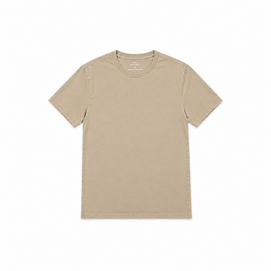Men's Cotton Blend Jersey Crew Neck T-Shirt in Eucalyptus – view 2