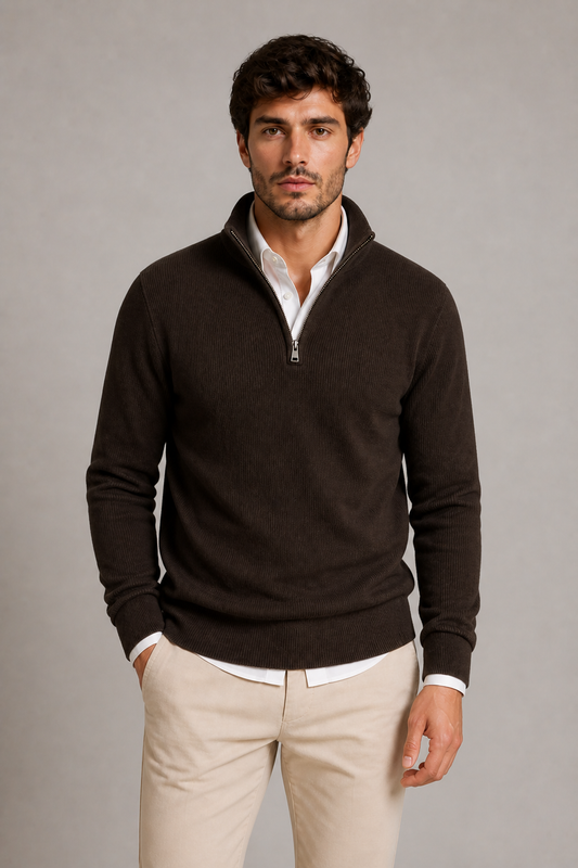 Asti Men's Cotton Stretch Jumper – view 1