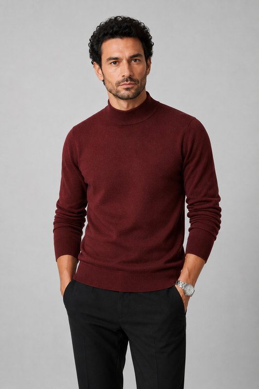 Men's Cotton Blend Slim Fit Jumper – view 1