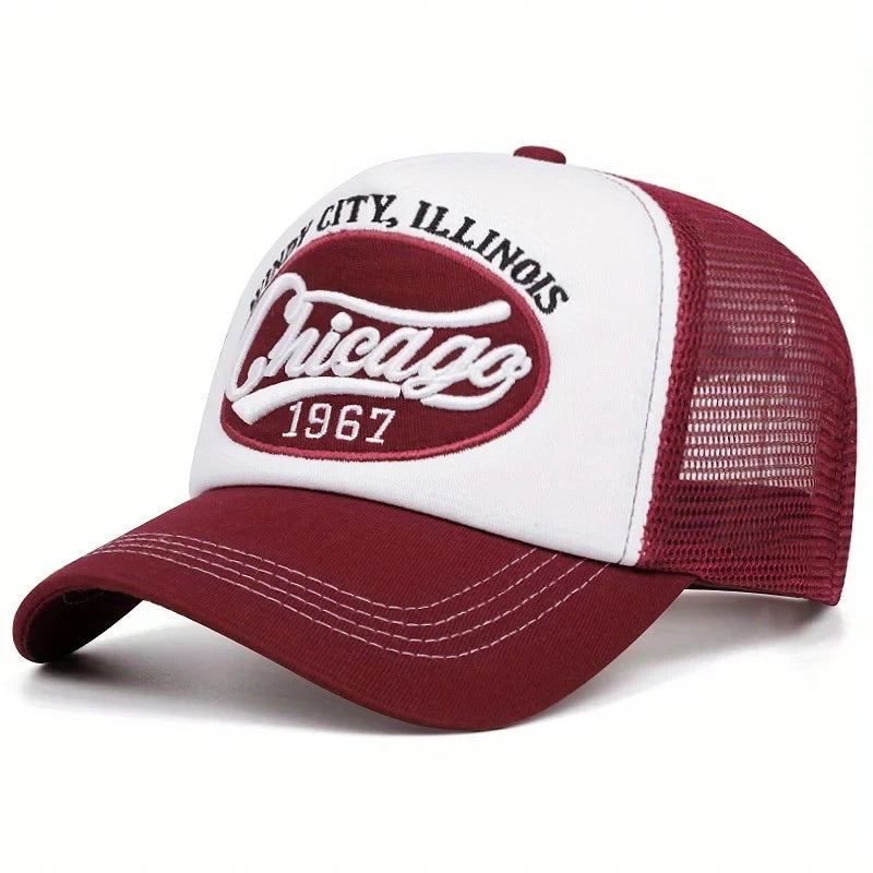 Chicago 1967 Men's Embroidered Trucker Baseball Cap – view 5