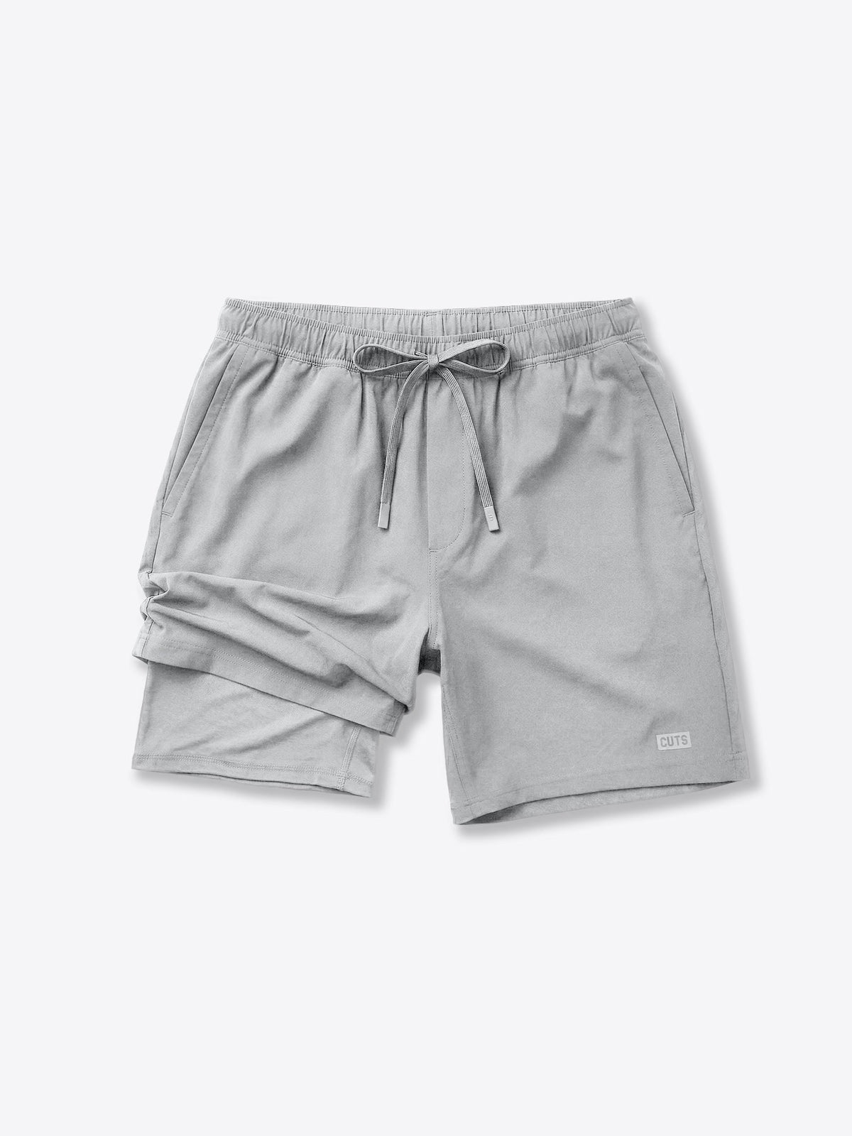 Men's 7 Inch Lined Training Shorts – Built-In Boxer Brief Liner, Breathable Fabric, Classic Fit | Vapor