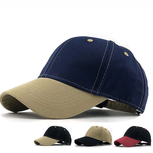 Denzel Men's Two-Tone Cotton Baseball Cap – view 2