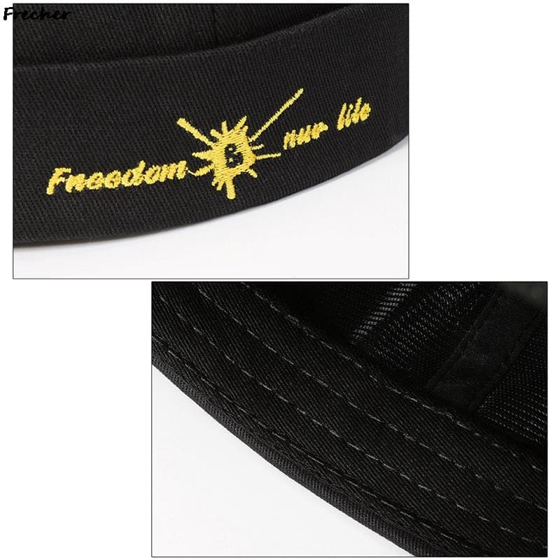 Freedom Men's Cotton and Acrylic Docker Cap – view 10