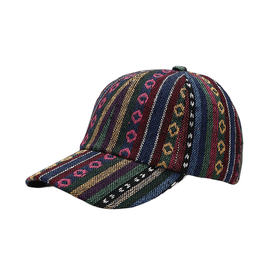 Men's Bohemian Vintage-Style Cotton Baseball Cap – view 2
