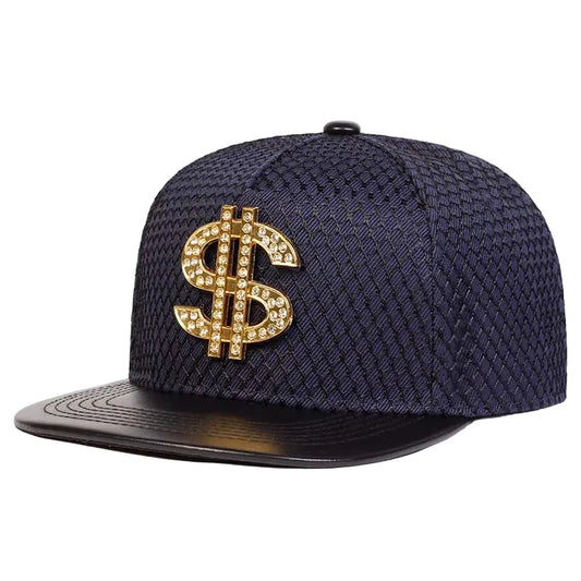 Golden Dollar Men's Snakeskin-Effect Snapback Baseball Cap – view 2