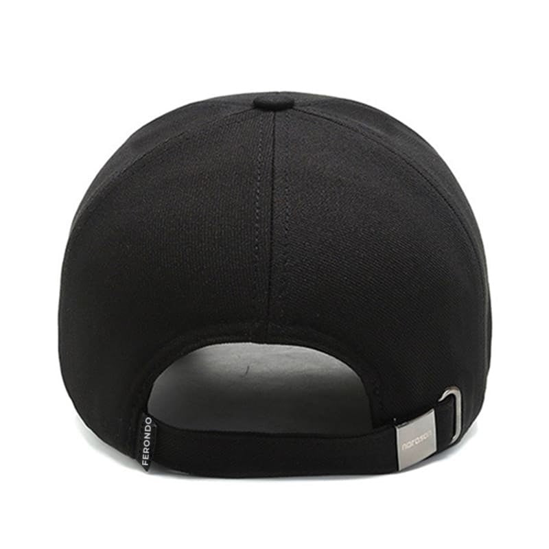 Men's Plain Cotton Baseball Cap – view 10