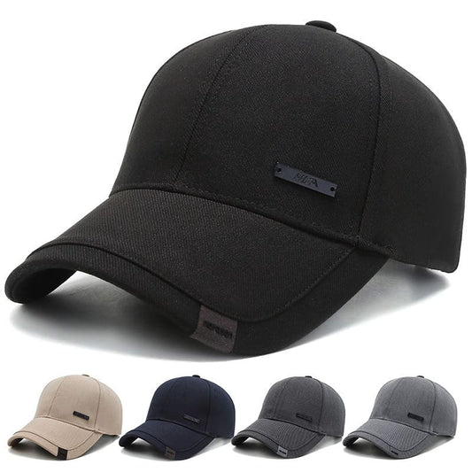 Men's Plain Cotton Baseball Cap – view 2