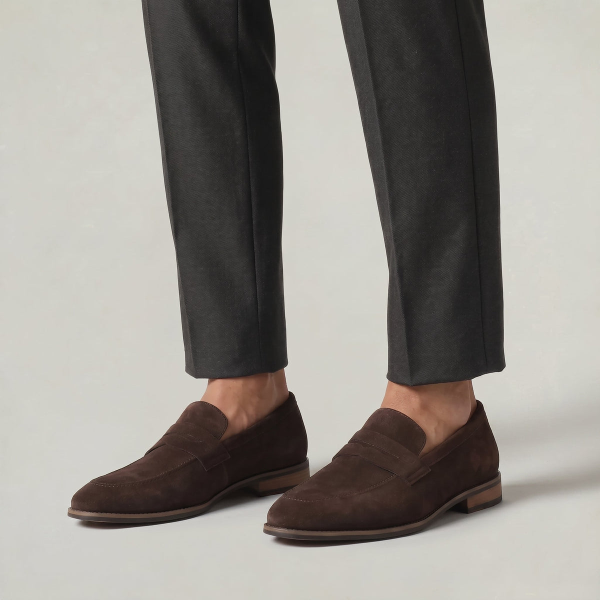 Men's Suede-Look Slip-On Loafers – view 12