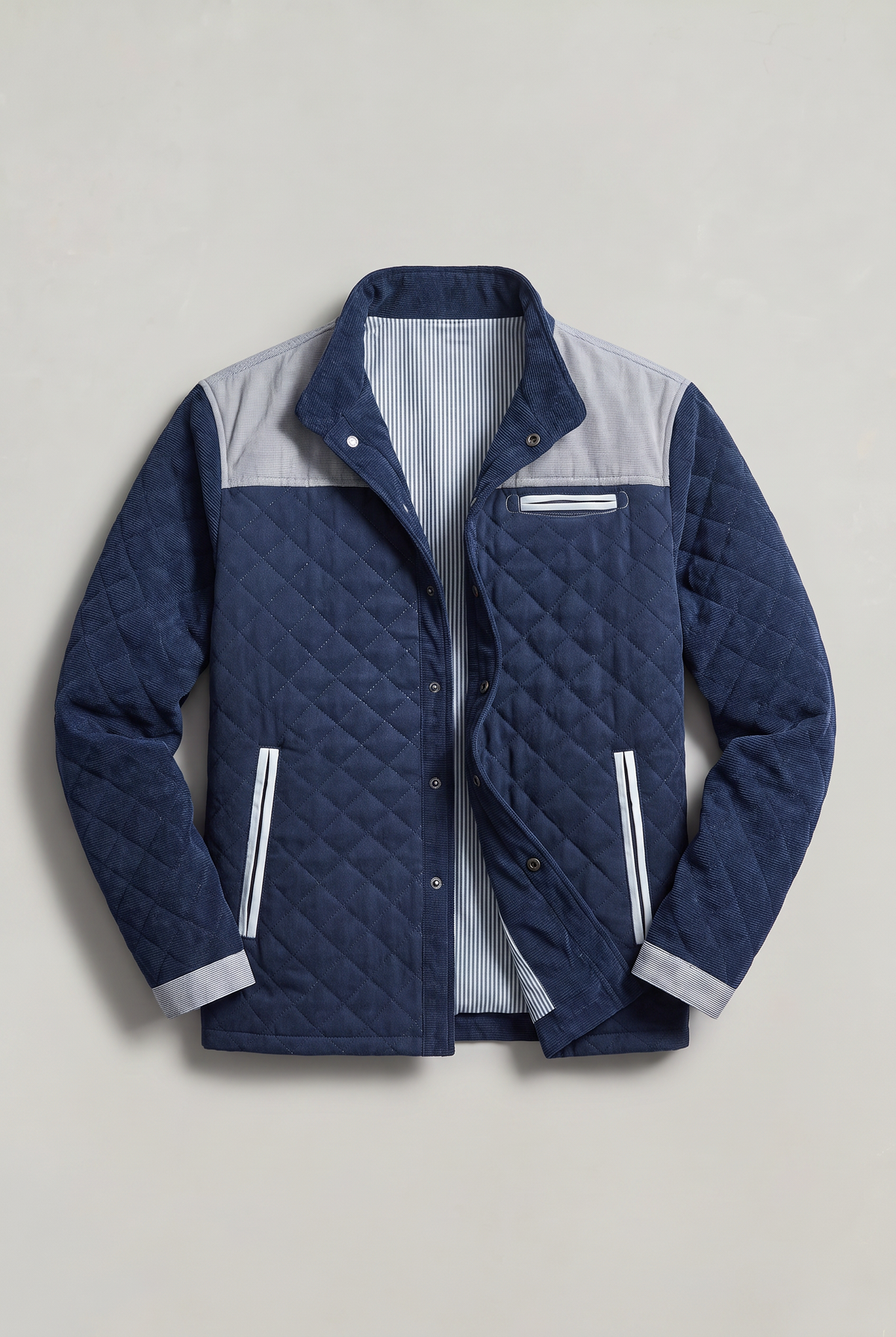 Men's Diamond Quilted Jacket – view 7