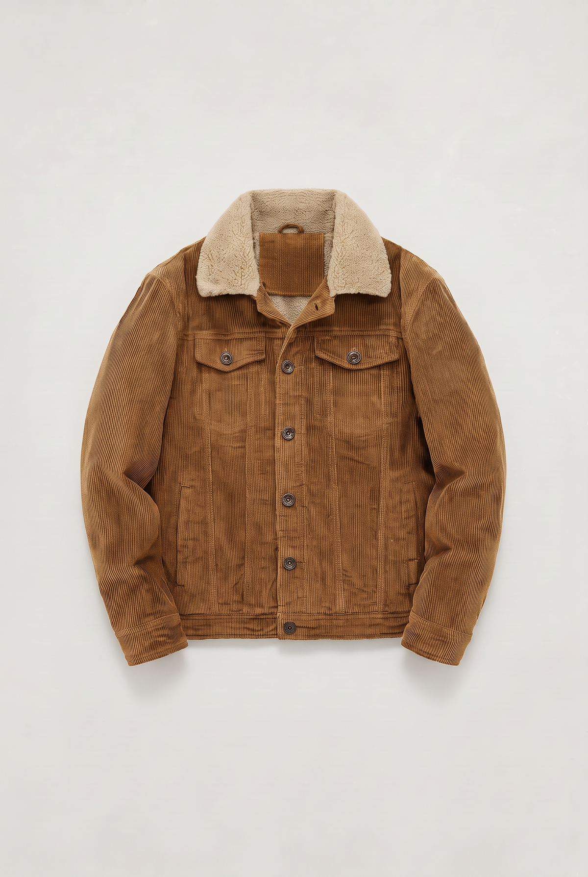 Men's Cotton Corduroy Trucker Jacket – view 9