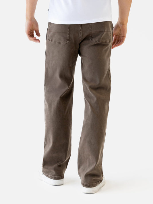 Vol.17 Straight Leg Jeans - Brown by SATRI & CO. – product view 2