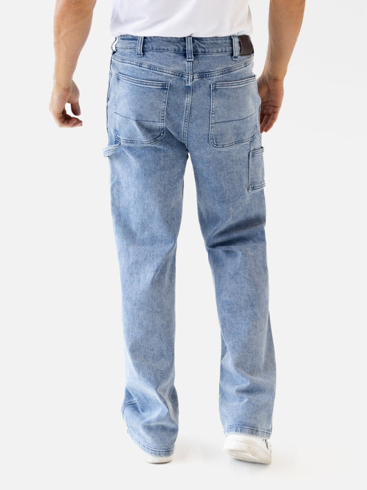 Vol.19 Carpenter Jeans - Washed Blue by SATRI & CO. – product view 2