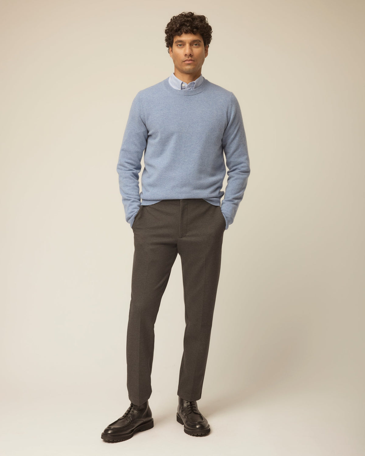 Men's Everyday Cashmere Crew Neck Jumper – view 18