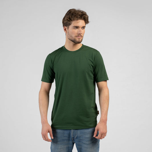 Men's Merino Wool Travel T-Shirt – Lightweight Breathable Jersey, Quick-Drying and Odour-Resistant