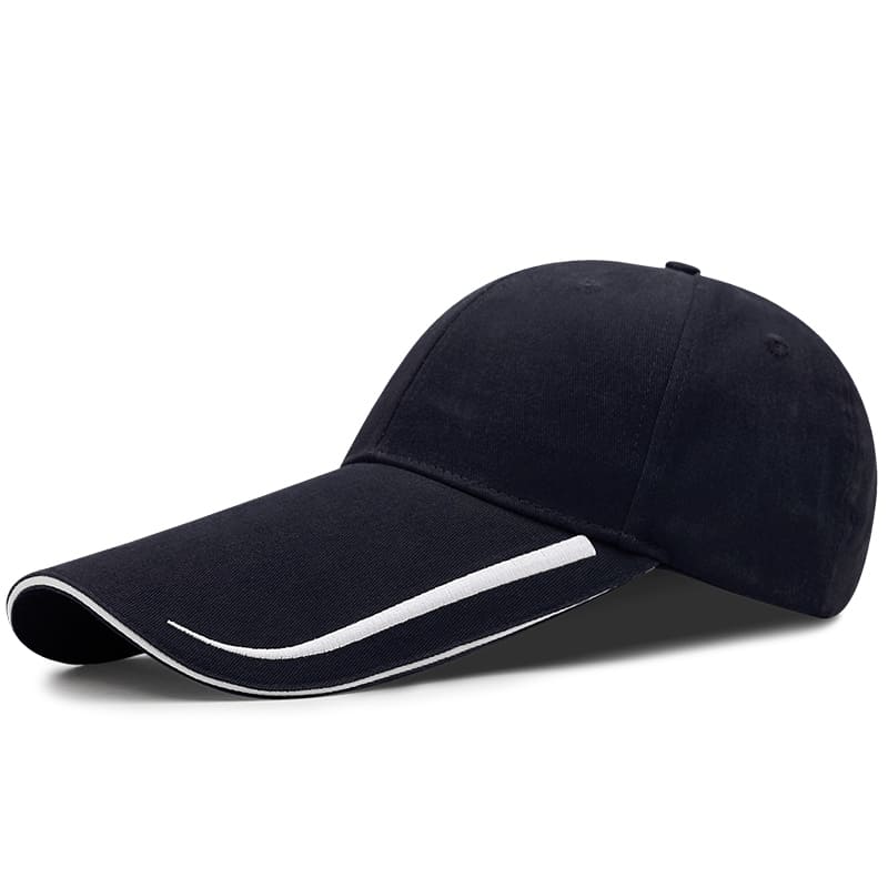 Men's 14 cm Long Visor Cotton Baseball Cap – view 5