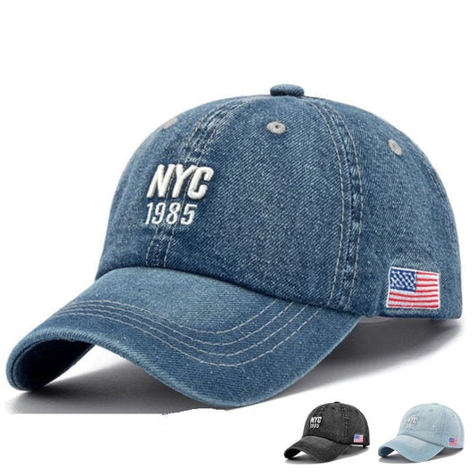 NYC 1985 Men's Denim Baseball Cap – view 2