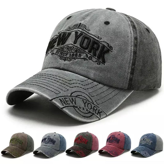 Men's Vintage Denim Baseball Cap – view 2
