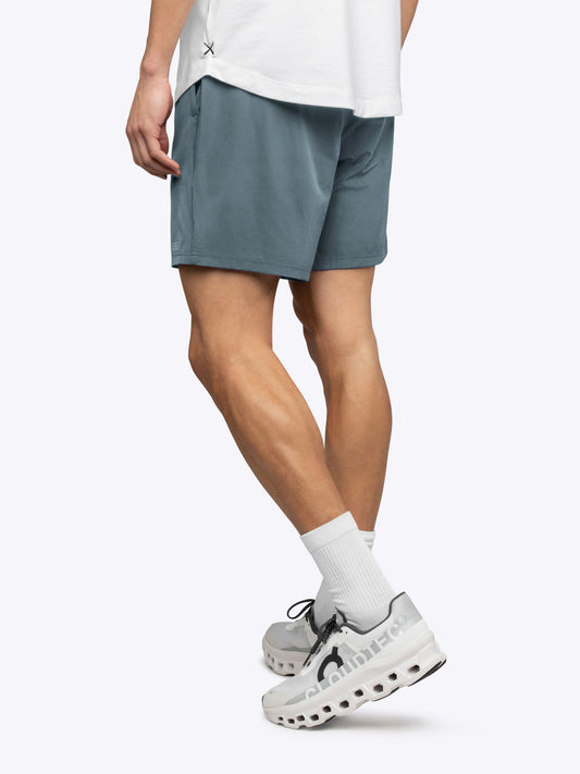 Men's 7 Inch Active Shorts – Unlined Breathable Performance Fabric, Classic Fit, Workout to Weekend | Ocean Storm