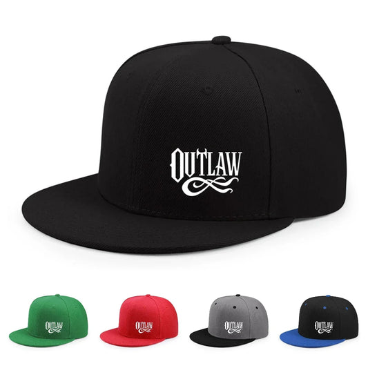 Outlaw Men's Cotton-Acrylic Snapback Baseball Cap – view 2